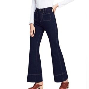 FAHERTY Women's Indigo Ranger Flare Leg Jeans Sz 28